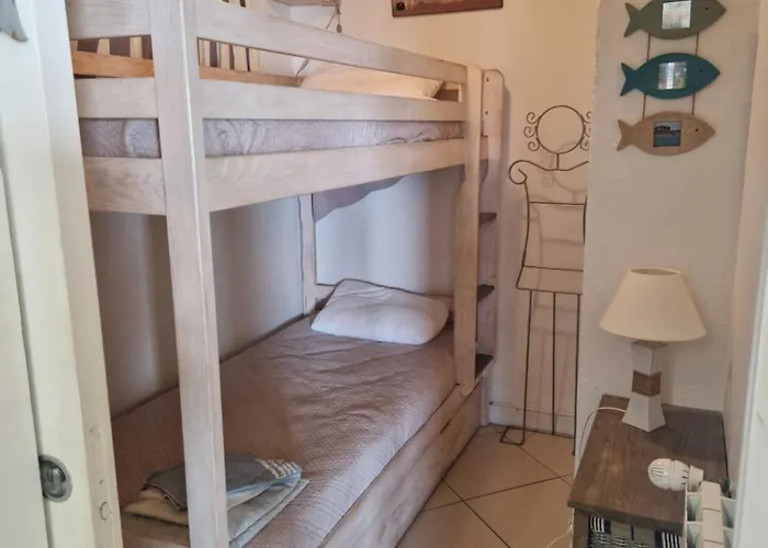 Lägenhet Face 5 Pers Wi-fi Parking Linge De Maison Gratuit 1chambre Parentale 1cabine Lits Superposes 1 Canape Lit *